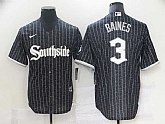 White Sox 3 Harold Baines Black 2021 City Connect Cool Base Jersey,baseball caps,new era cap wholesale,wholesale hats